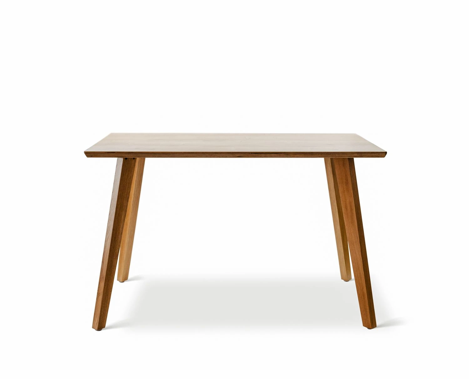 Dining rectangular oak multi 120 - stół prostokątny 120 cm z dębowymi nogami - Stół drewniany dębowy do kuchni jadalni | RetroCegła