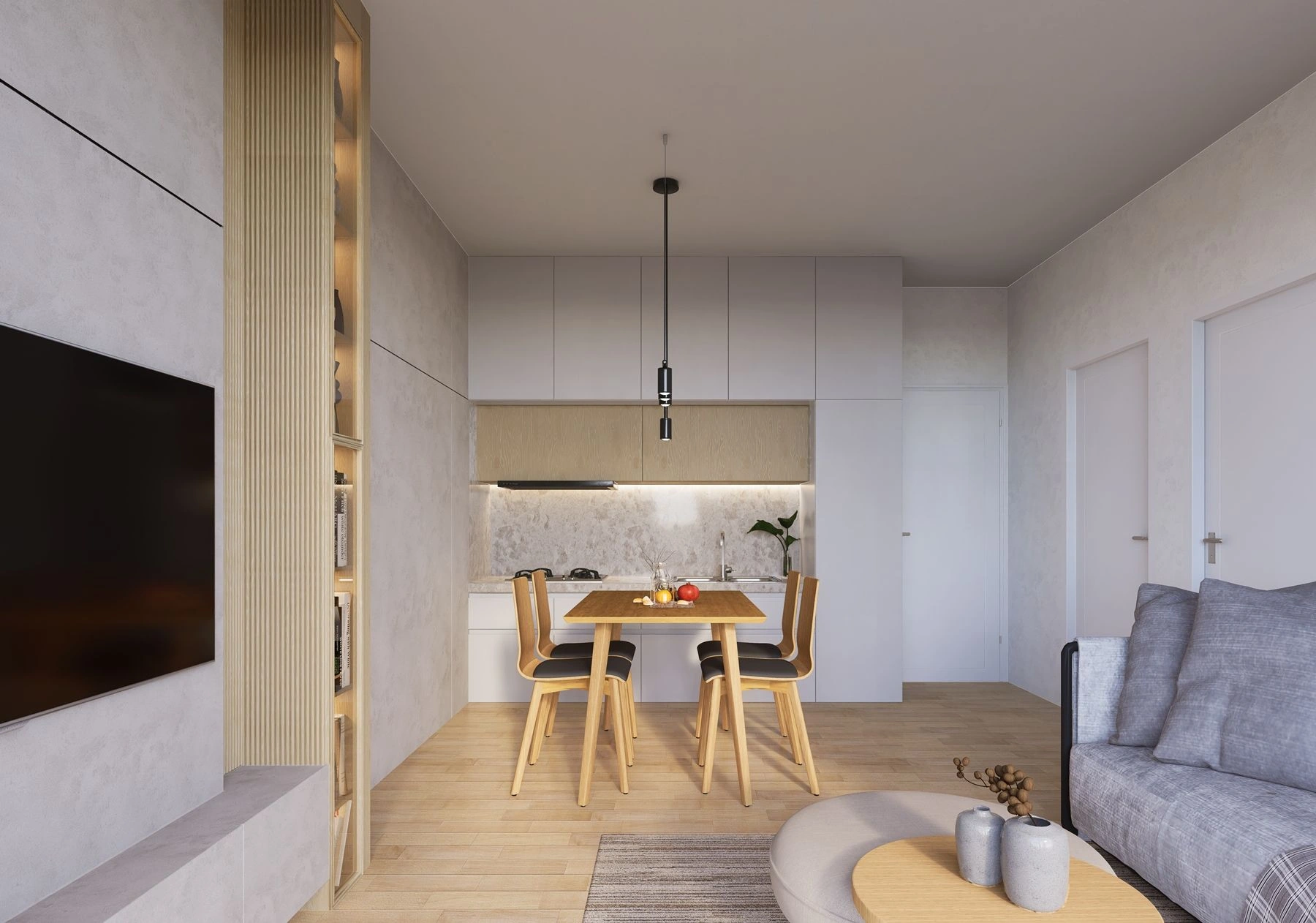 Dining rectangular oak multi 120 - stół prostokątny 120 cm z dębowymi nogami - Stół drewniany dębowy do kuchni jadalni | RetroCegła