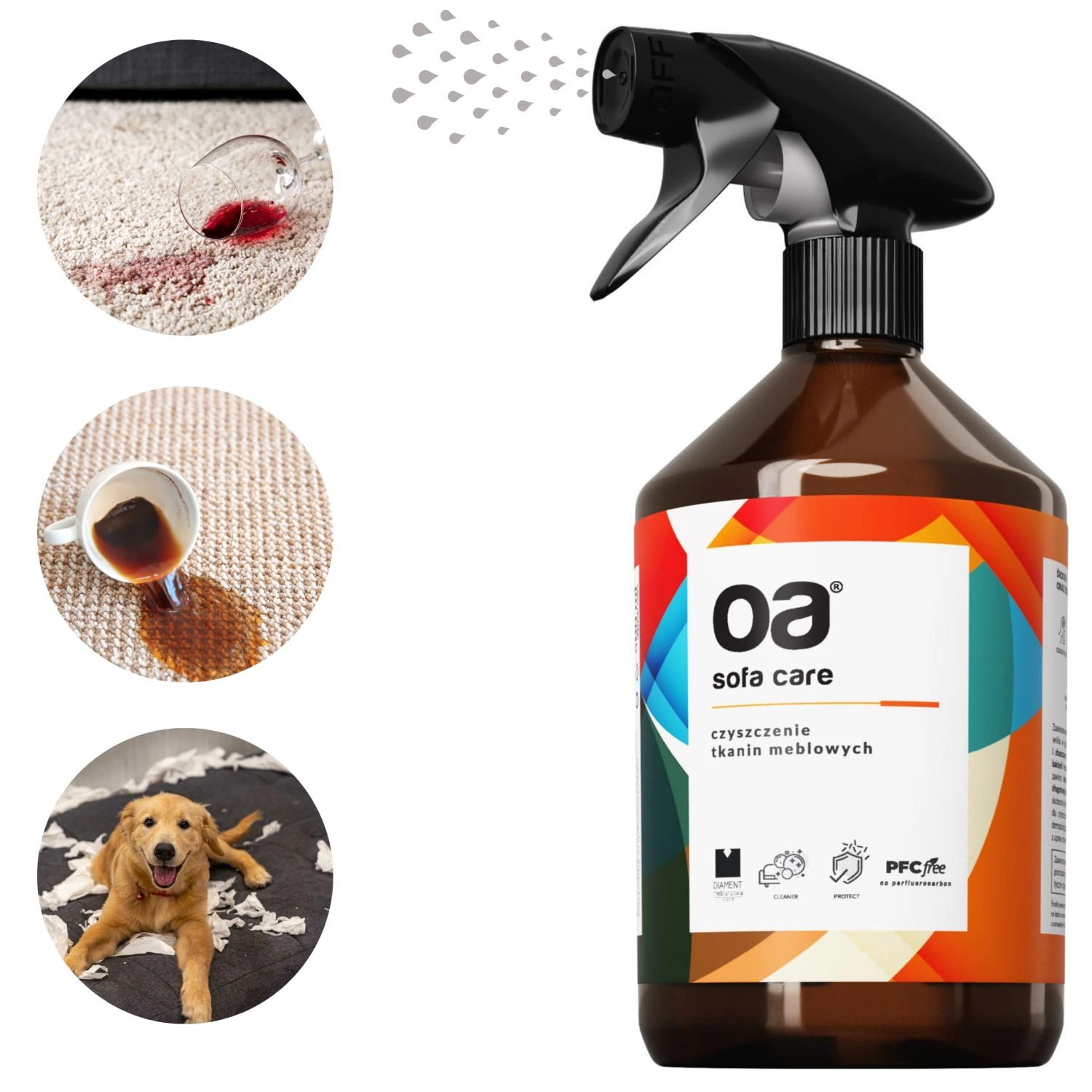 Fabric care 500 - preparat do czyszczenia tkanin meblowych