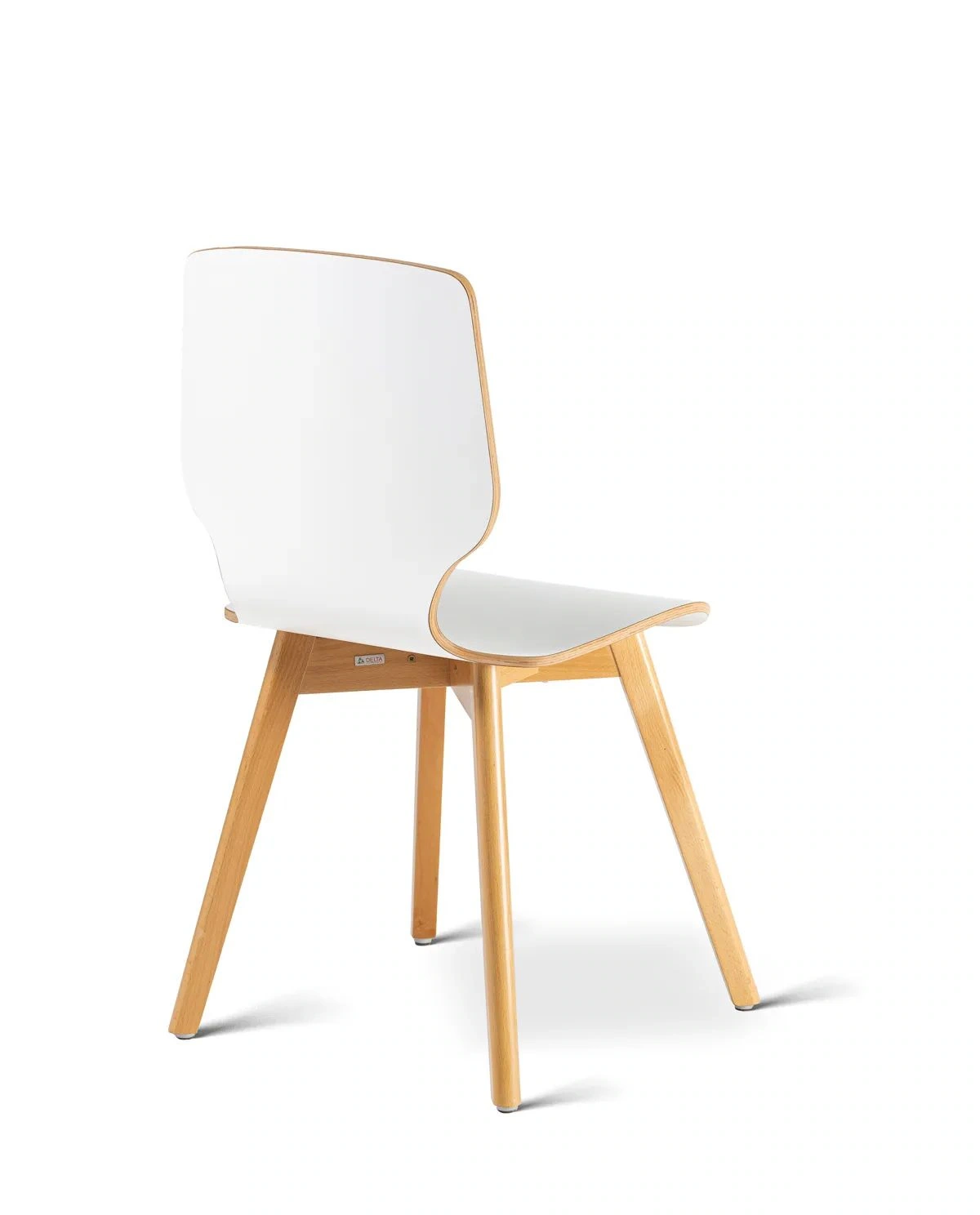 Mak white beech - krzesło laminowane z bukową ramą - krzesło MAK laminowane bukowa rama | RetroCegła